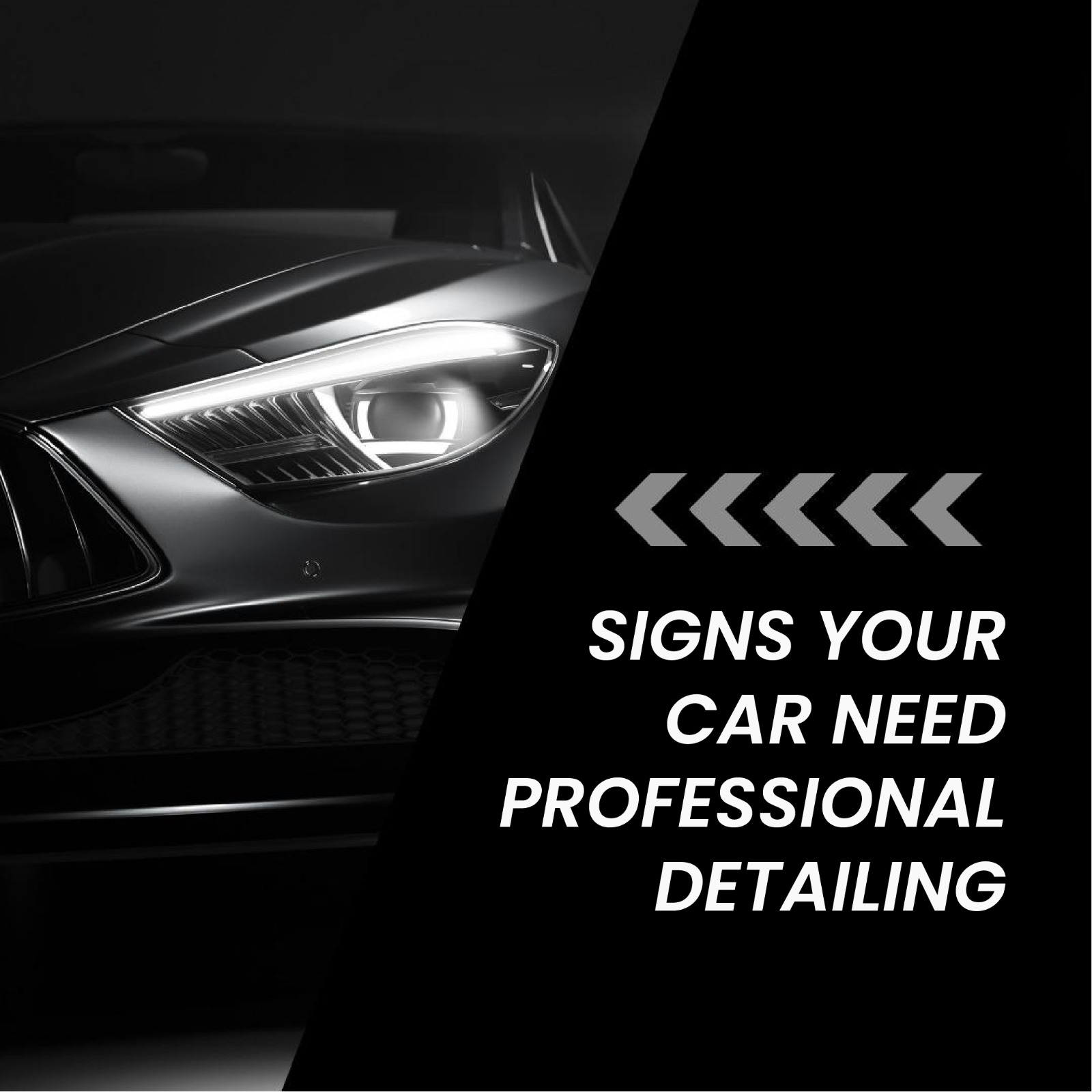 Signs Your Car Needs Professional Detailing