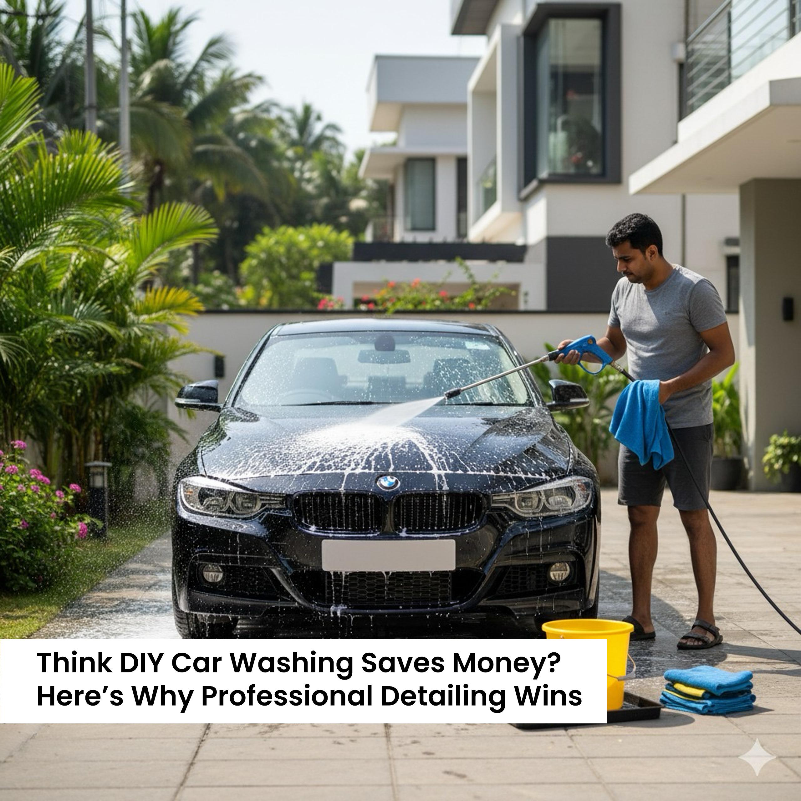 DIY Car washing VS Professional