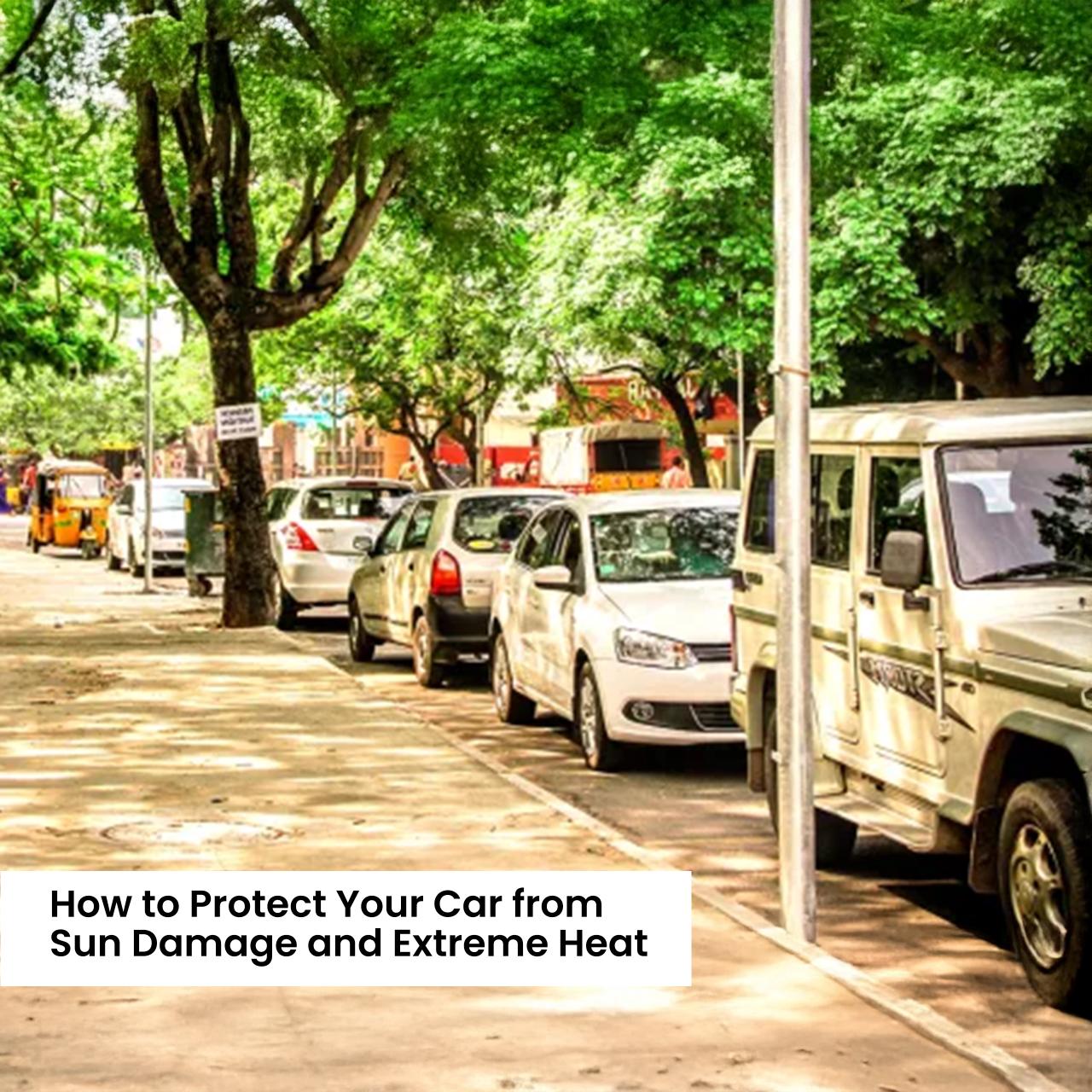 Protect Your Car from Sun Damage and Extreme Heat